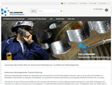 Tablet Screenshot of kellermann.net
